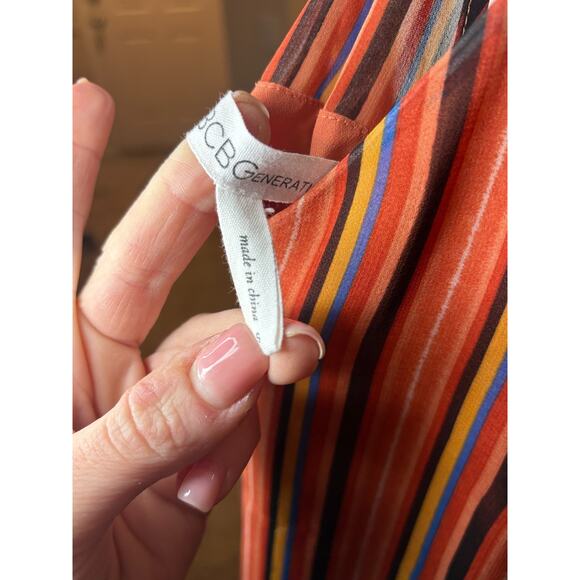 BCBGeneration Striped Mini Dress Small 0-4 - Picture 3 of 4